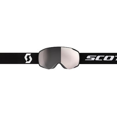 Превью Горнолыжная маска для переменной облачности Маска горнолыжная SCOTT Vapor Mineral Black/White/Enhancer Silver Chrome (271810-7641313)